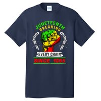 Juneteenth Breaking Every Chain Since 1865 African American Tall T-Shirt