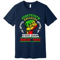 Juneteenth Breaking Every Chain Since 1865 African American Premium T-Shirt