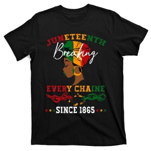 Juneteenth Breaking Every Chain Since 1865 T-Shirt