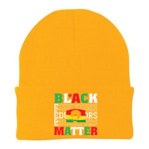 Junenth Black Educator Matters Black History Month Gift Knit Cap Winter Beanie