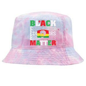 Junenth Black Educator Matters Black History Month Gift Tie-Dyed Bucket Hat