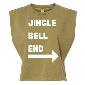 Jingle Bell End Rude Christmas Garment-Dyed Women's Muscle Tee