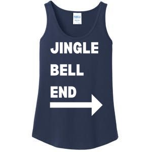 Jingle Bell End Rude Christmas Ladies Essential Tank