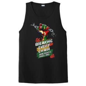 Junenth Breaking Every Chain Since 1865 Cute Gift PosiCharge Competitor Tank