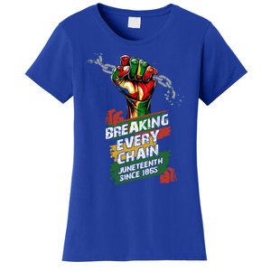 Junenth Breaking Every Chain Since 1865 Cute Gift Women's T-Shirt