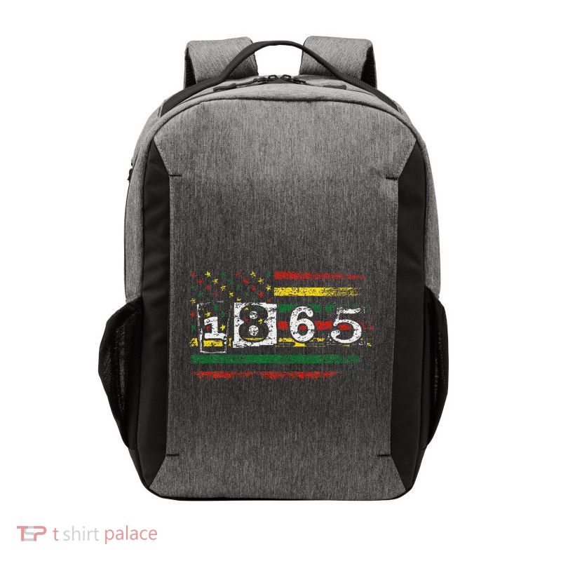 Juneteenth Black Emancipation Day 1865 Vector Backpack
