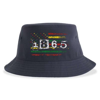 Juneteenth Black Emancipation Day 1865 Sustainable Bucket Hat