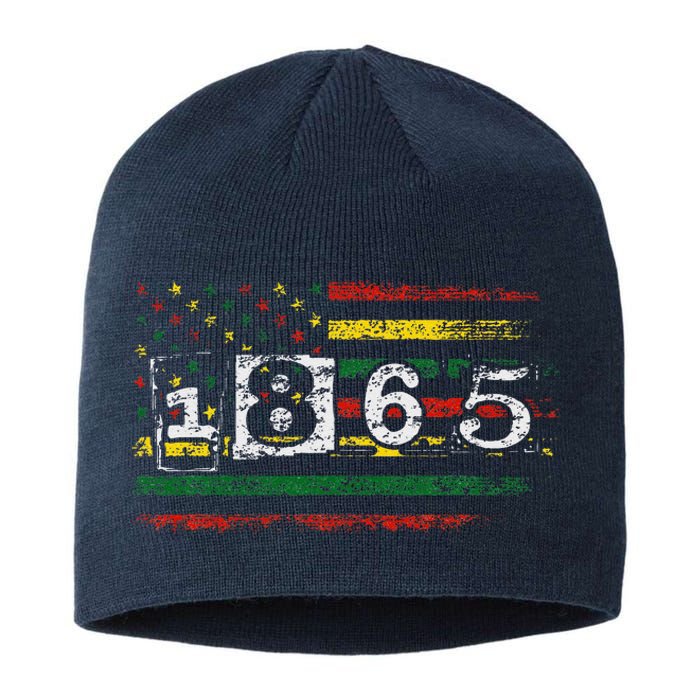 Juneteenth Black Emancipation Day 1865 Sustainable Beanie