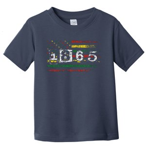 Juneteenth Black Emancipation Day 1865 Toddler T-Shirt