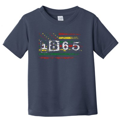 Juneteenth Black Emancipation Day 1865 Toddler T-Shirt