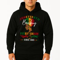 Juneteenth Breaking Every Chain Since 1865 Hoodie