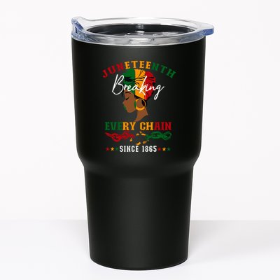 Juneteenth Breaking Every Chain Since 1865 Tumbler