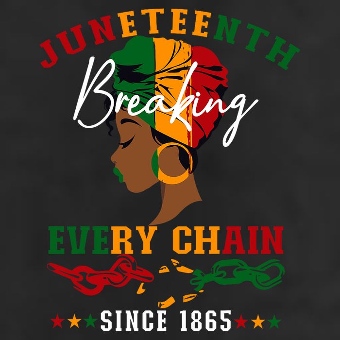 Juneteenth Breaking Every Chain Since 1865 Golf Towel