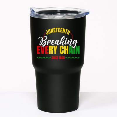 Juneteenth Breaking Every Chain Since 1865 Tumbler
