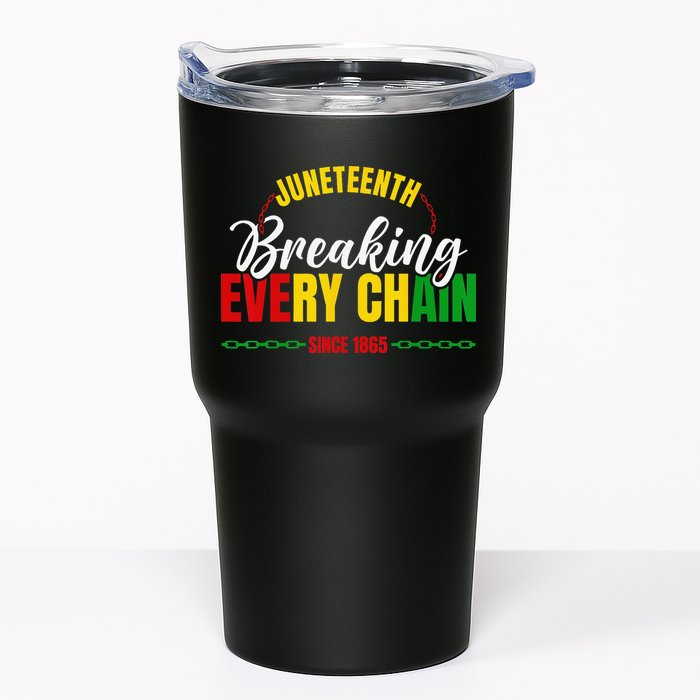 Juneteenth Breaking Every Chain Since 1865 Tumbler