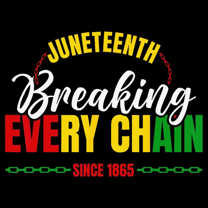 Juneteenth Breaking Every Chain Since 1865 Magnet