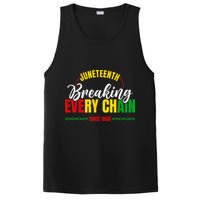Juneteenth Breaking Every Chain Since 1865 PosiCharge Competitor Tank