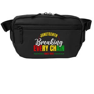 Juneteenth Breaking Every Chain Since 1865 Crossbody Pack