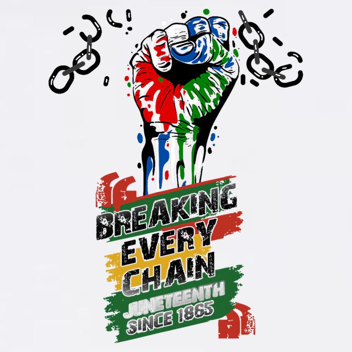 Juneteenth Breaking Every Chain Since 1865 Button