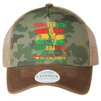 Juneteenth Breaking Every Chain Black  Legacy Tie Dye Trucker Hat