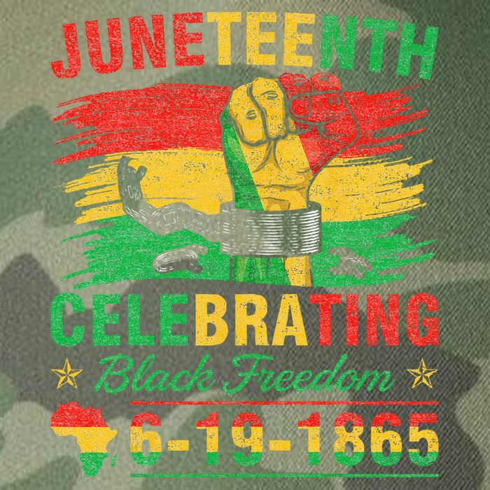 Juneteenth Breaking Every Chain Black  Legacy Tie Dye Trucker Hat