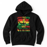 Juneteenth Breaking Every Chain Black  Hoodie