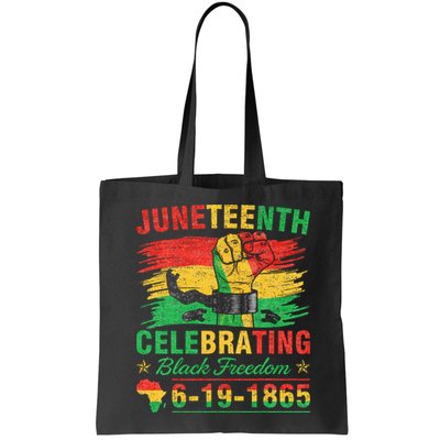 Juneteenth Breaking Every Chain Black  Bag