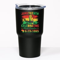 Juneteenth Breaking Every Chain Black  Tumbler