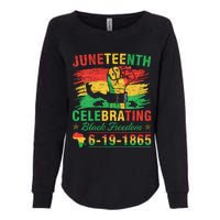 Juneteenth Breaking Every Chain Black  Womens California Wash Sweatshirt