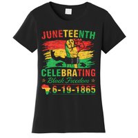 Juneteenth Breaking Every Chain Black  Women's T-Shirt