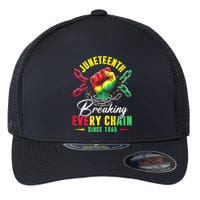 Juneteenth Breaking Every Chain Since 1865 Juneteenth Is My Independence Day Flexfit Unipanel Trucker Cap