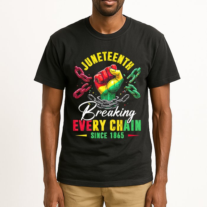 Juneteenth Breaking Every Chain Since 1865 Juneteenth Is My Independence Day Tall T-Shirt