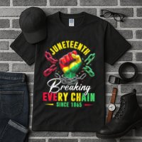 Juneteenth Breaking Every Chain Since 1865 Juneteenth Is My Independence Day Tall T-Shirt