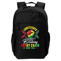 Juneteenth Breaking Every Chain Since 1865 Juneteenth Is My Independence Day Backpack