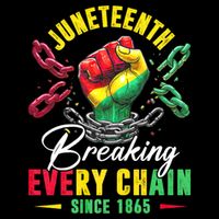 Juneteenth Breaking Every Chain Since 1865 Juneteenth Is My Independence Day Backpack