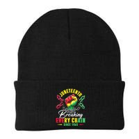 Juneteenth Breaking Every Chain Since 1865 Juneteenth Is My Independence Day Beanie