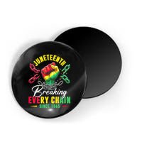 Juneteenth Breaking Every Chain Since 1865 Juneteenth Is My Independence Day Magnet