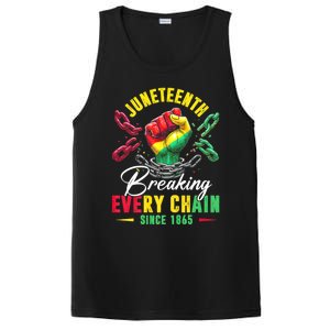 Juneteenth Breaking Every Chain Since 1865 Juneteenth Is My Independence Day PosiCharge Competitor Tank