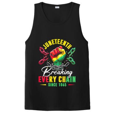 Juneteenth Breaking Every Chain Since 1865 Juneteenth Is My Independence Day PosiCharge Competitor Tank