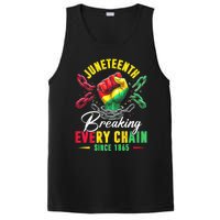 Juneteenth Breaking Every Chain Since 1865 Juneteenth Is My Independence Day PosiCharge Competitor Tank