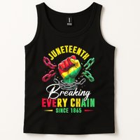 Juneteenth Breaking Every Chain Since 1865 Juneteenth Is My Independence Day Tank Top