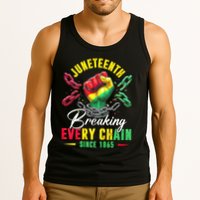 Juneteenth Breaking Every Chain Since 1865 Juneteenth Is My Independence Day Tank Top