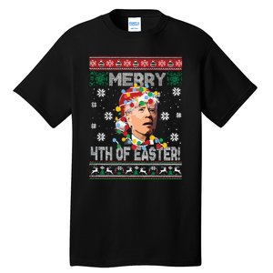 Joe Biden Easter Biden Ugly Christmas Tall T-Shirt