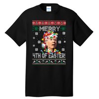 Joe Biden Easter Biden Ugly Christmas Tall T-Shirt