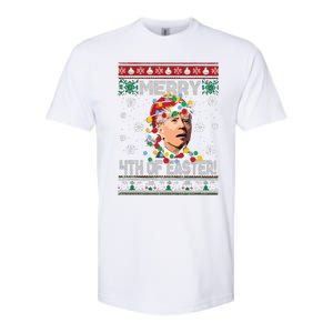 Joe Biden Easter Biden Ugly Christmas Softstyle CVC T-Shirt