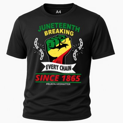 Juneteenth Breaking Every Chain Since 1865 Performance Shirt
