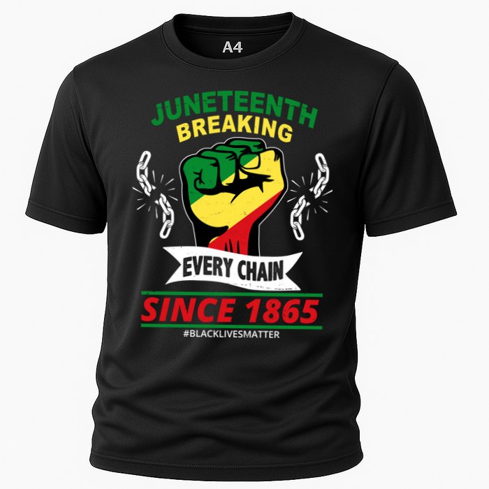 Juneteenth Breaking Every Chain Since 1865 Performance Shirt