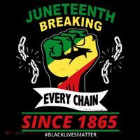 Juneteenth Breaking Every Chain Since 1865 Sweatshirt