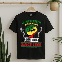 Juneteenth Breaking Every Chain Since 1865 T-Shirt