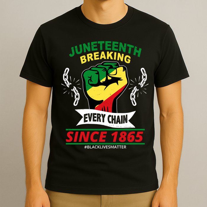 Juneteenth Breaking Every Chain Since 1865 T-Shirt